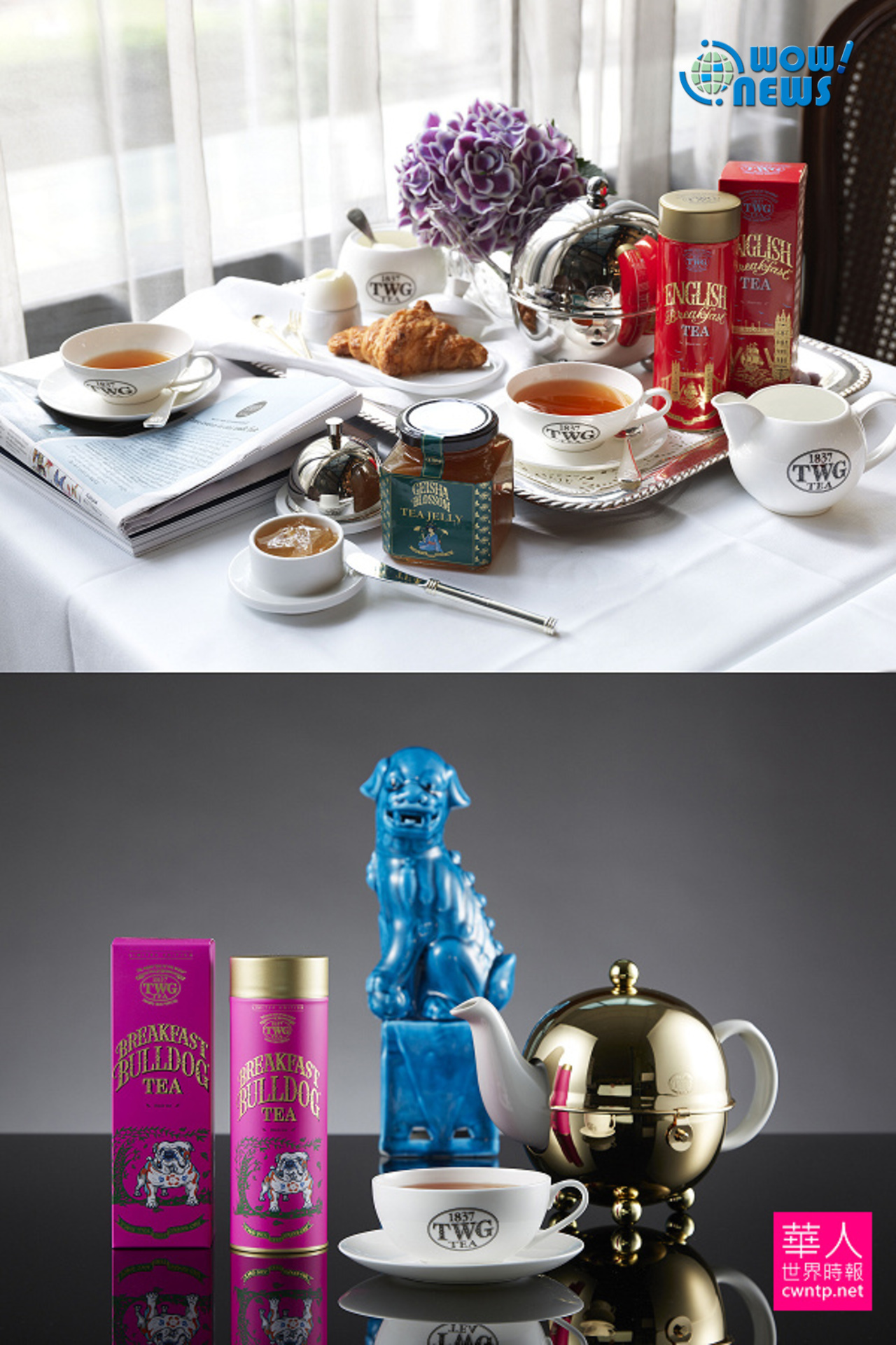 奢華茶葉TWG Tea旺犬早餐茶喚醒活力春光